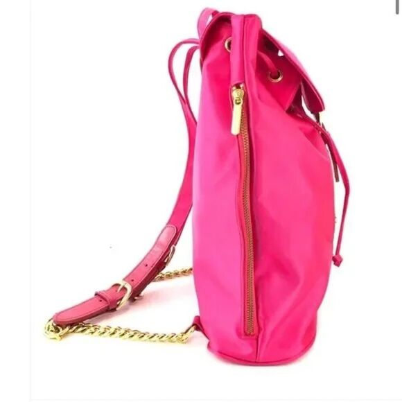 VALENTINO GARVANI SPORT PINK NYLON BACKPACK main image 9